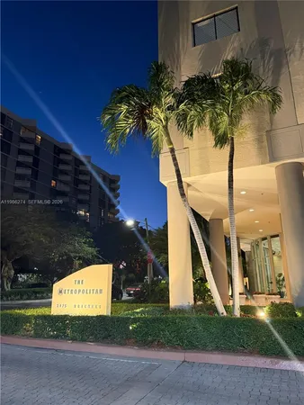 a view of ocean and building