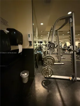 a view of a roof deck with wooden floor and stairs