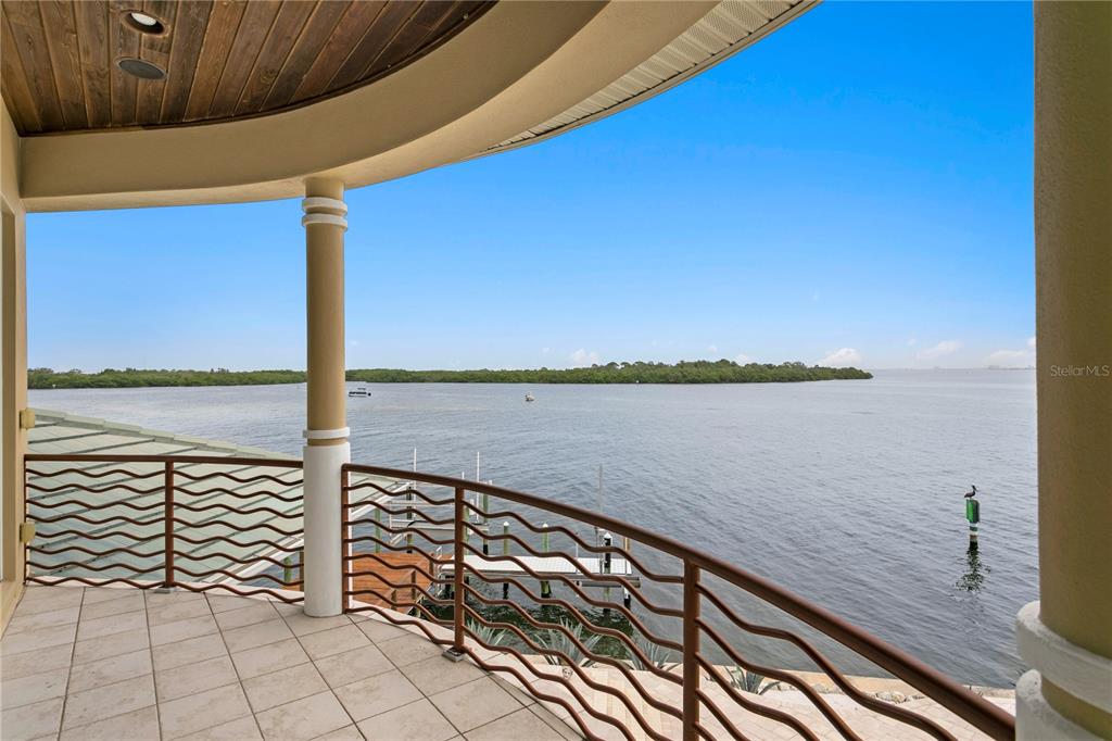 2279 Mermaid Point Northeast St. Petersburg, FL 33703 - Photo 78 of 100 a view of ocean from a balcony