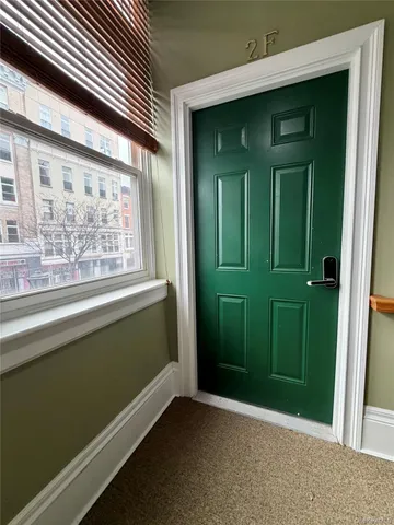 view of an entrance door of the house