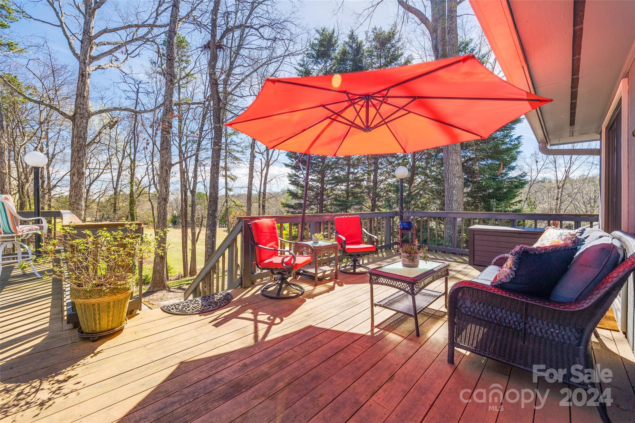 16039 Samoa Court Fort Mill, SC 29708 - Photo 23 of 30 a outdoor space with the patio couches and a potted plant