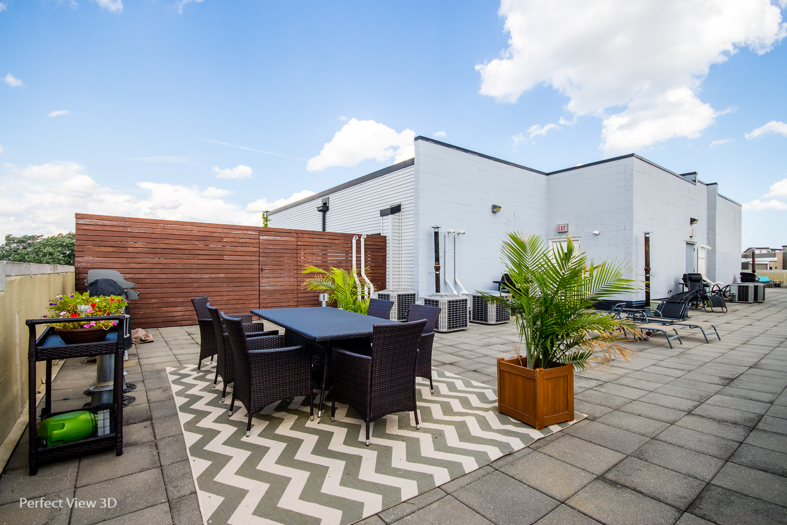 2310 West Nelson Street, Unit 302 Chicago, IL 60618 - Photo 19 of 20 a outdoor view with a sitting space