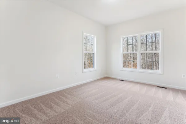 a view of empty room