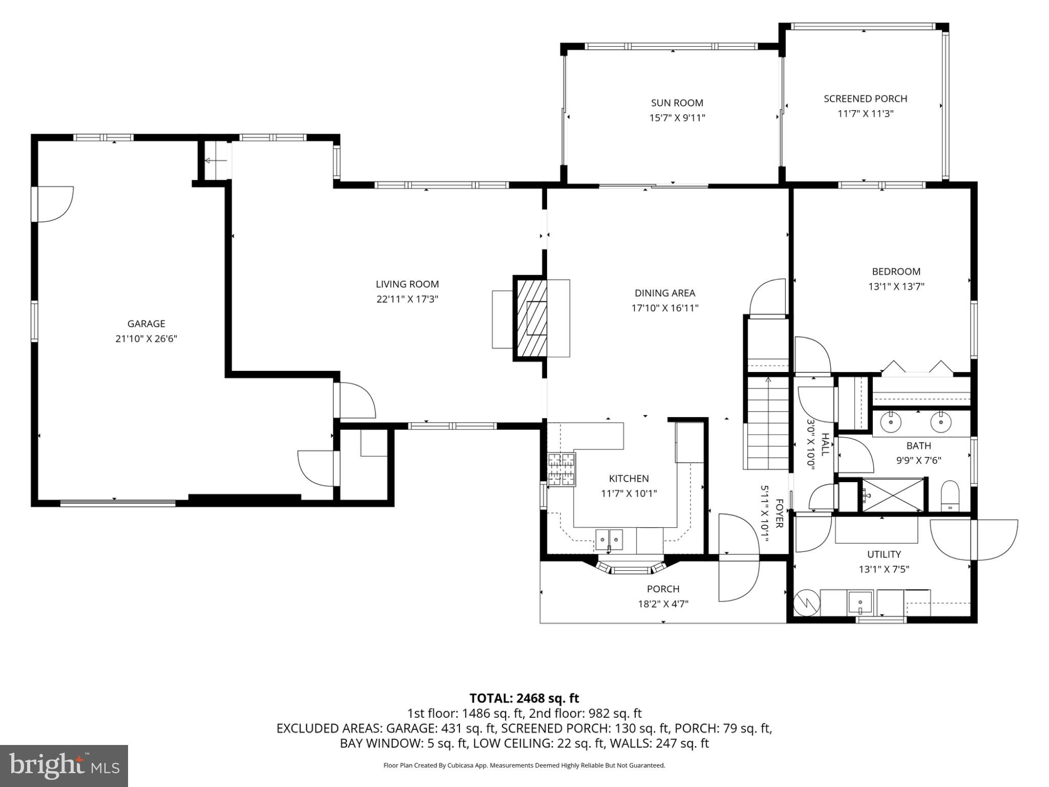202 Royston Shores Road Chestertown, MD 21620 - Photo 72 of 72 Spacious floor plan for modern living.