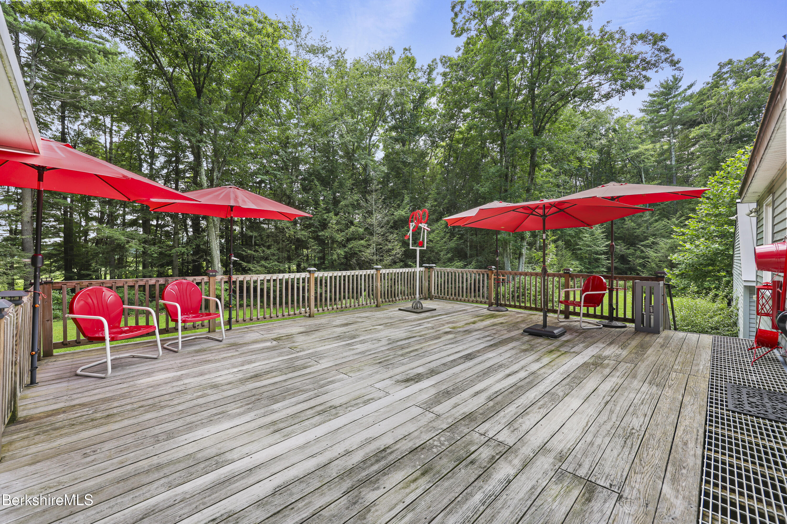 128 Rannapo Road Sheffield, MA 01257 - Photo 33 of 40 Back deck