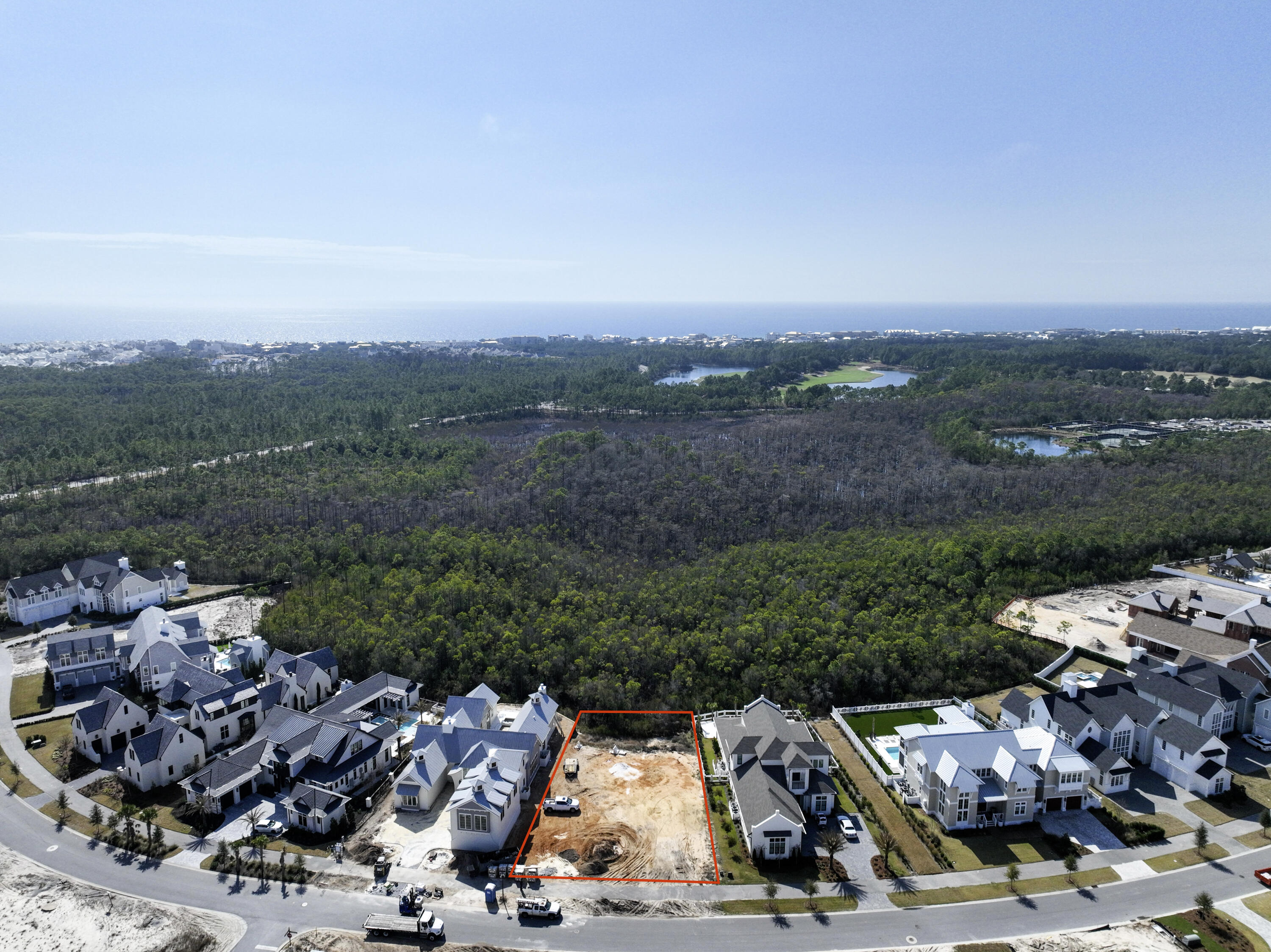 Lot 7 Golfridge Dr Inlet Beach Inlet Beach, FL 32461 - Photo 1 of 19 an aerial view of multiple house
