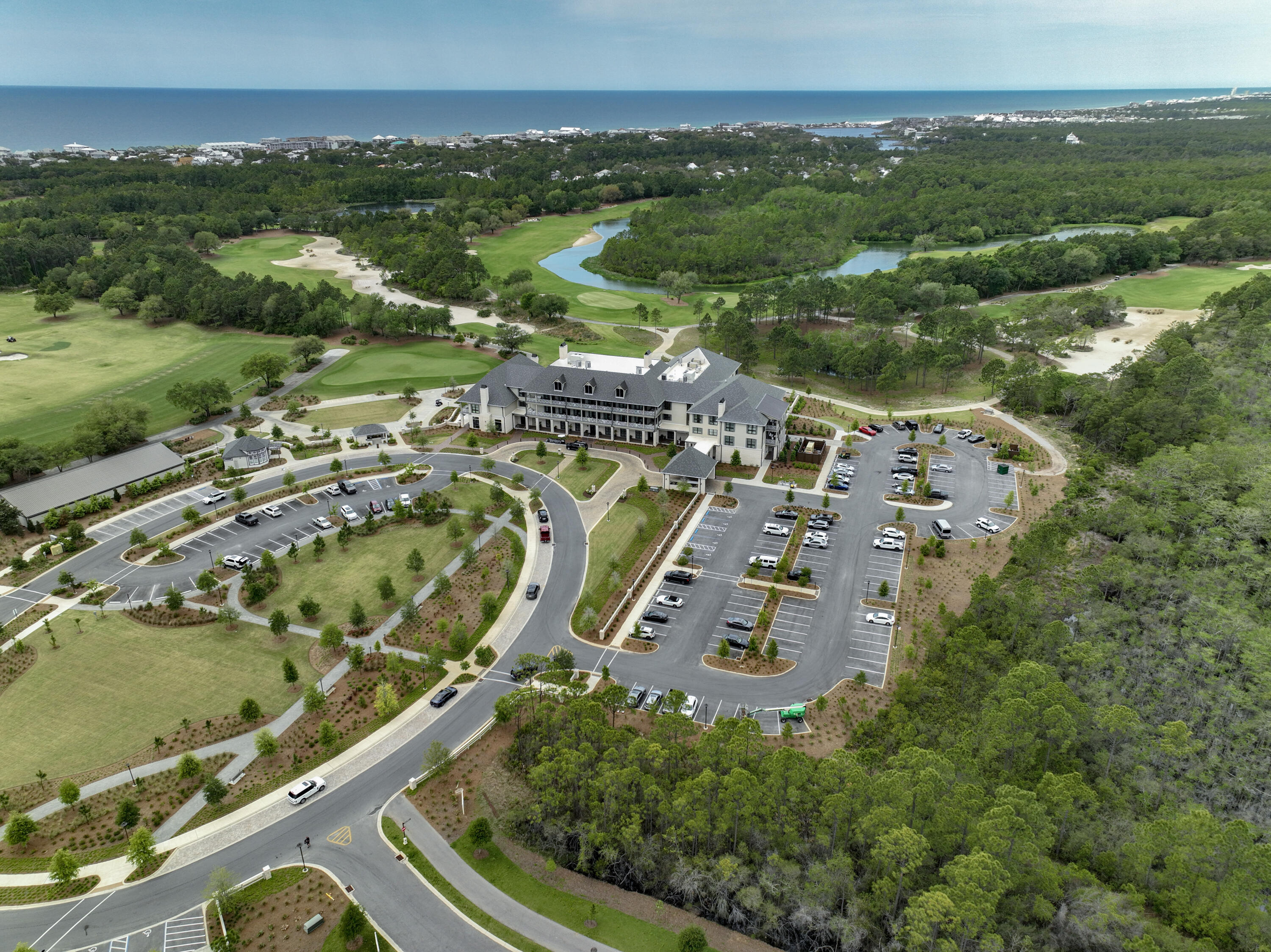 Lot 7 Golfridge Dr Inlet Beach Inlet Beach, FL 32461 - Photo 14 of 19 an aerial view of residential houses with outdoor space