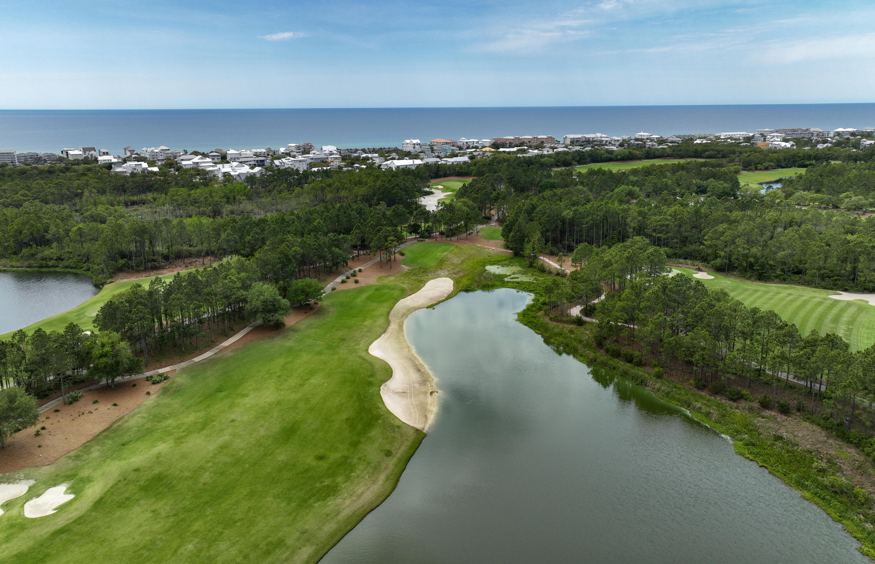 Lot 7 Golfridge Dr Inlet Beach Inlet Beach, FL 32461 - Photo 15 of 19 a view of a lake with a city