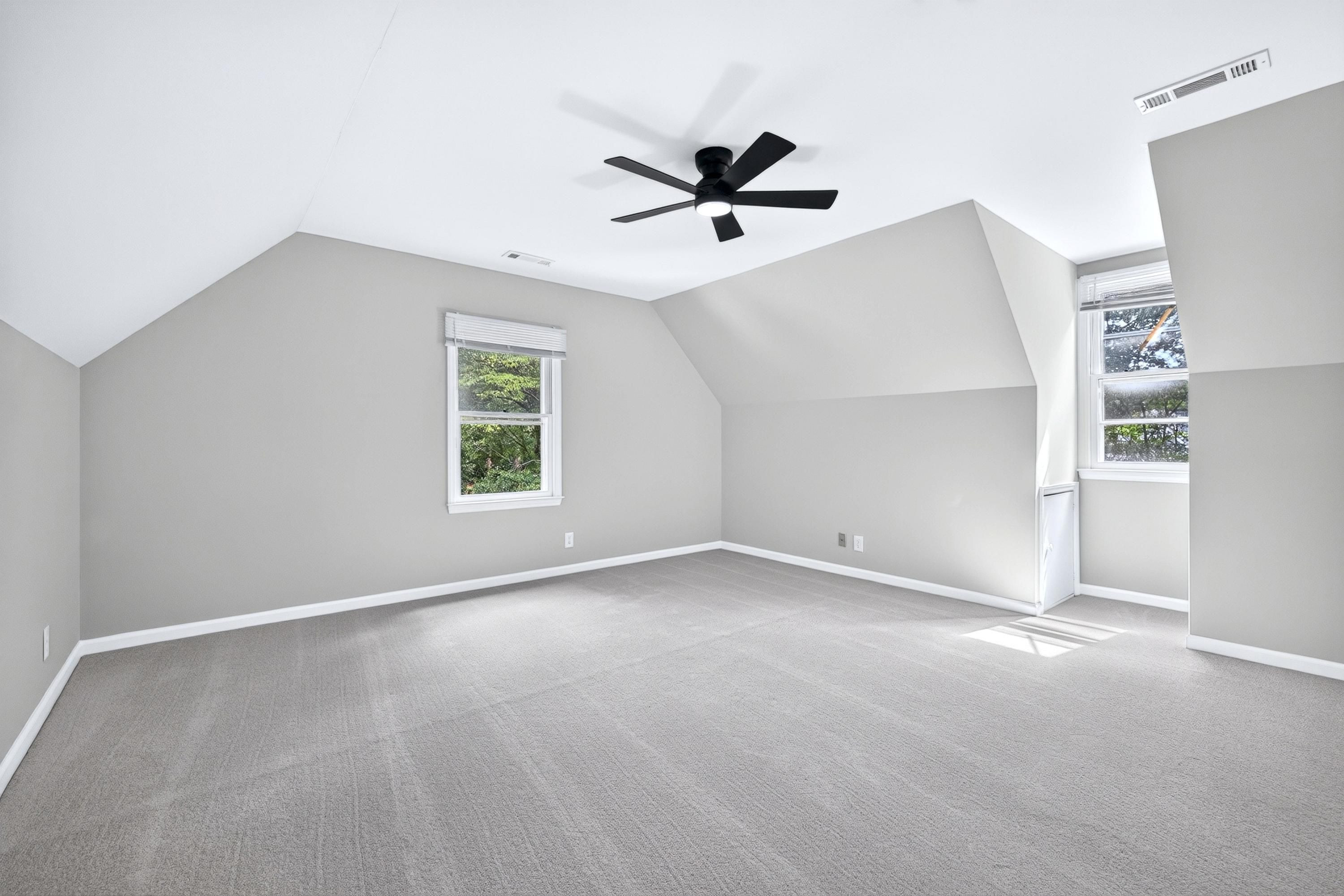 708 Powell Drive, Unit A Raleigh, NC 27606 - Photo 36 of 56 Upper Level bedroom 3