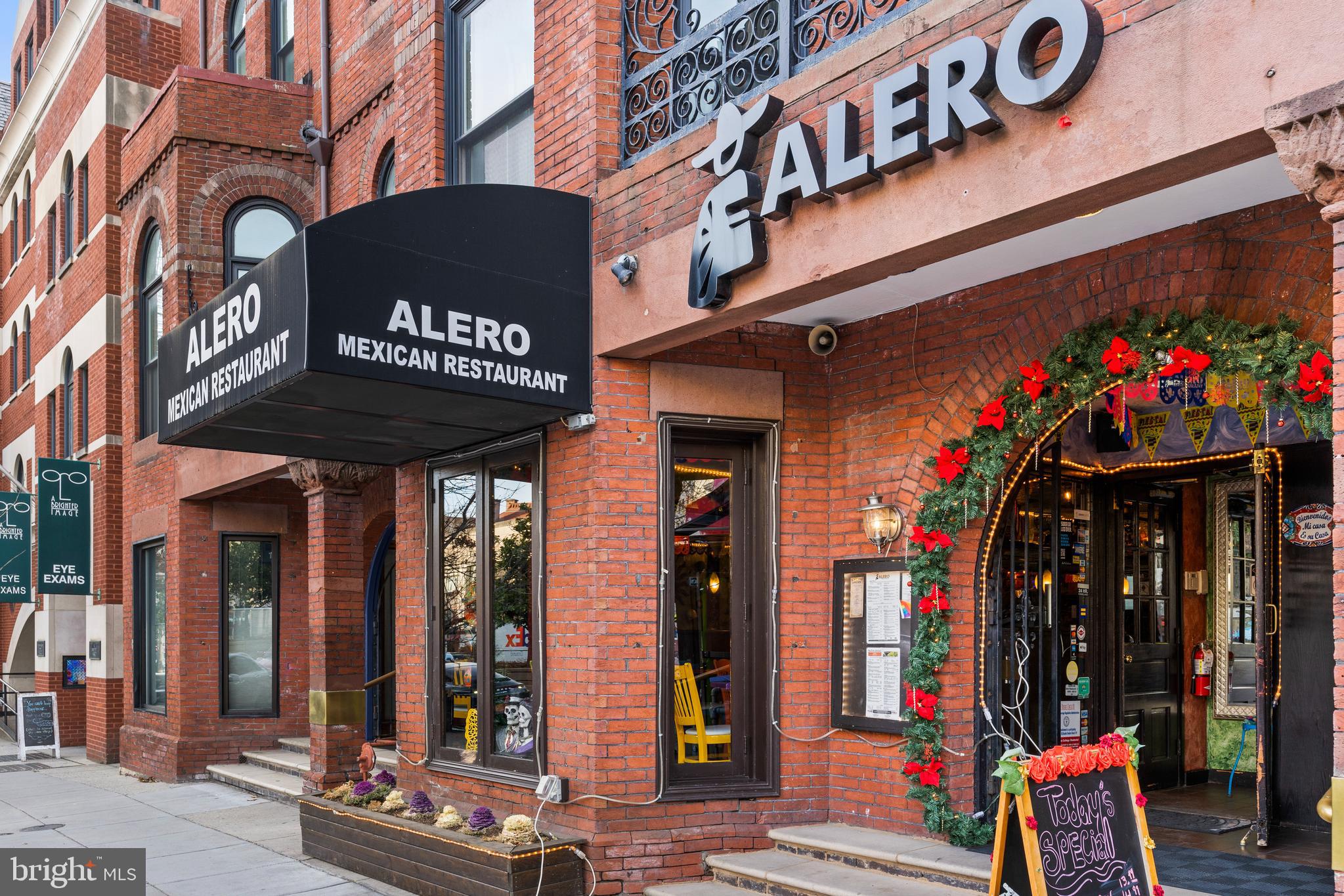 1910 T Street Northwest, Unit 2 Washington, DC 20009 - Photo 30 of 39 Alero Mexican Restaurant.