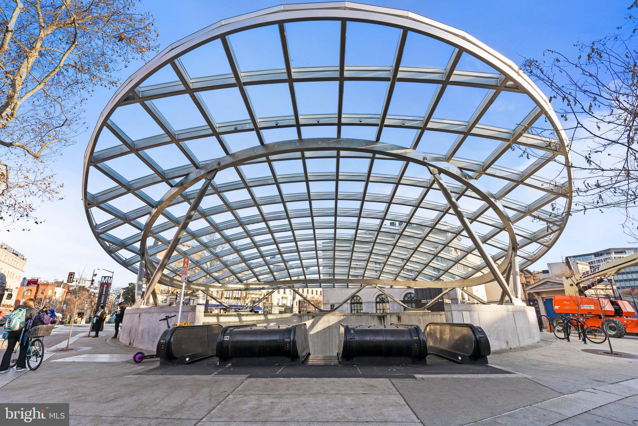 1910 T Street Northwest, Unit 2 Washington, DC 20009 - Photo 32 of 39 Dupont Circle Metro Station - Red Line.
