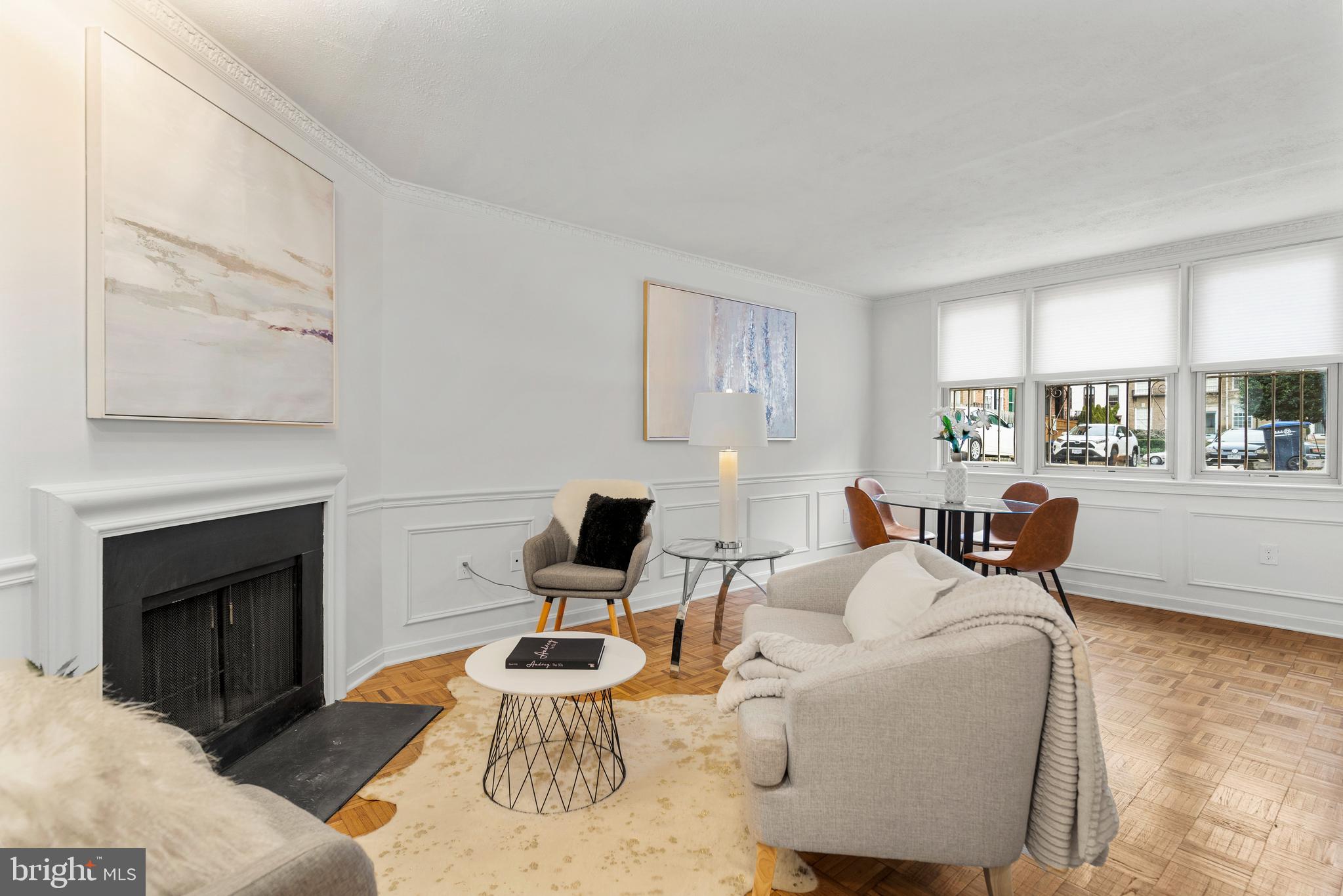 1910 T Street Northwest, Unit 2 Washington, DC 20009 - Photo 4 of 39 Living/Dining area.