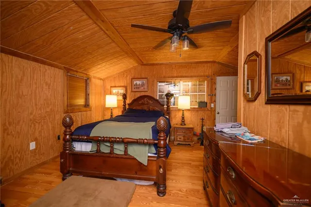 a room with furniture