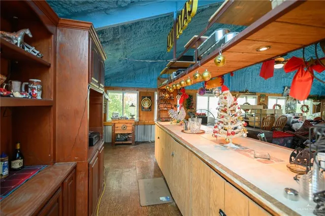 a view of a room with storage and utility