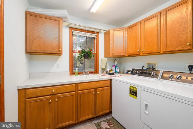 a spacious bedroom with a bed and a table