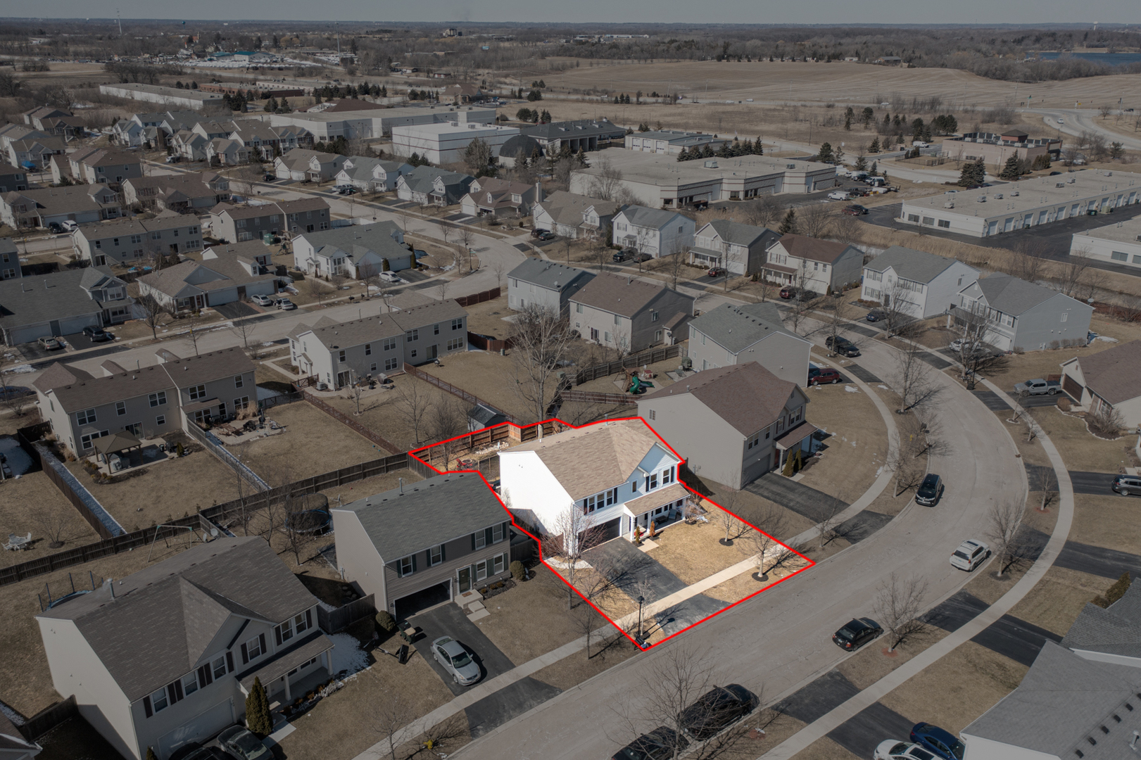 754 Beethoven Street Volo, IL 60073 - Photo 29 of 32 an aerial view of a city