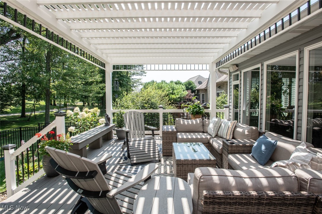 632 Rundle Street Lagrange, OH 44050 - Photo 29 of 30 View of patio with an outdoor living space