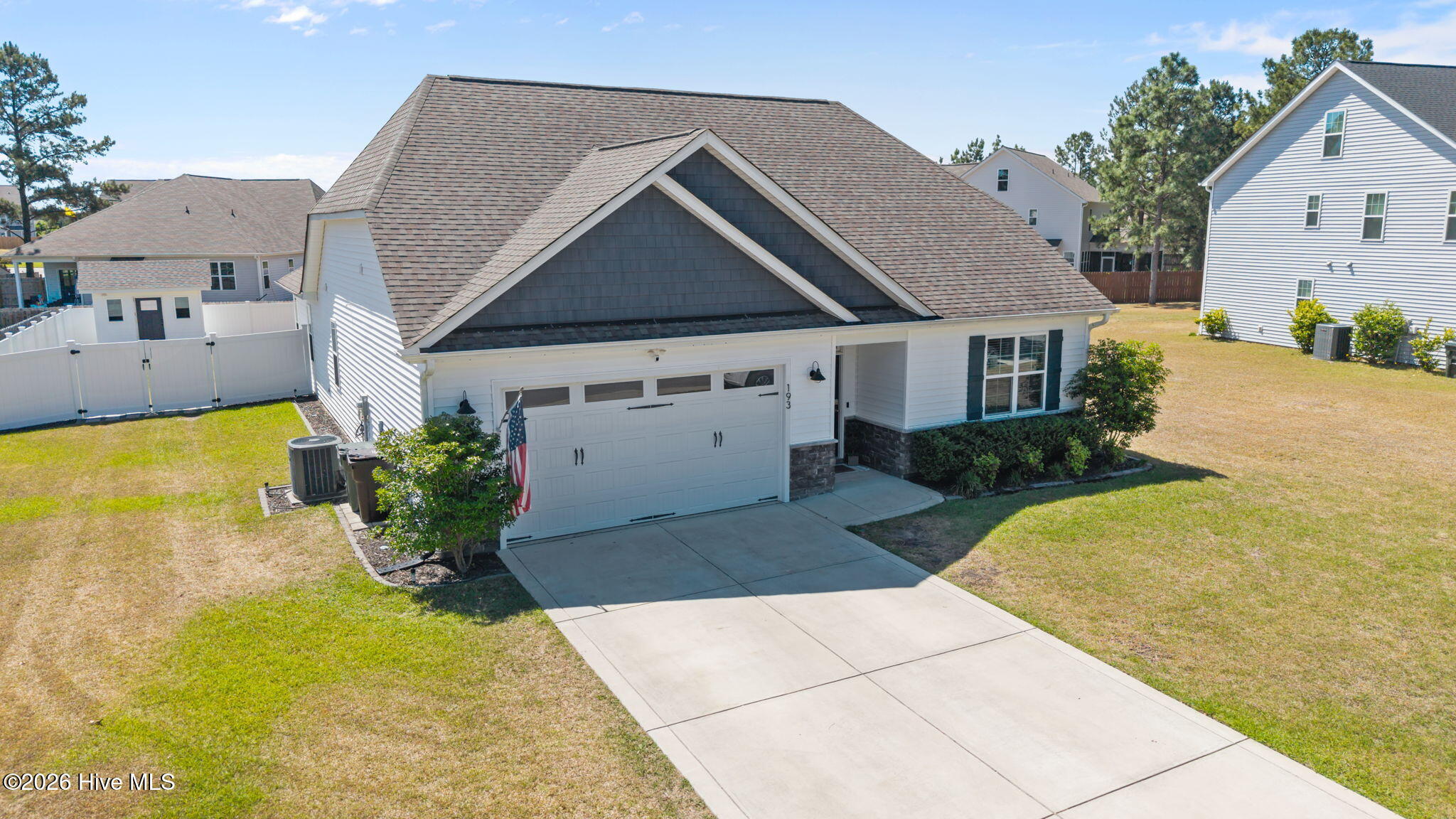 193 Sandy Springs Road Aberdeen, NC 28315 - Photo 44 of 53 Aerial Front