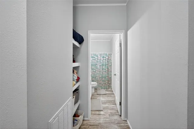 a view of an entryway with staircase