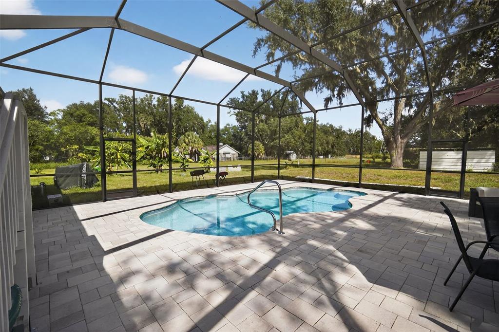12706 McIntosh Road Plant City, FL 33565 - Photo 9 of 30 a view of a backyard