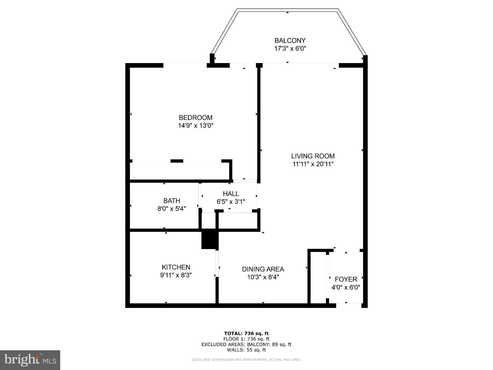 700 7th Street Southwest, Unit 430 Washington, DC 20024 - Photo 15 of 15 a picture of a floor plan