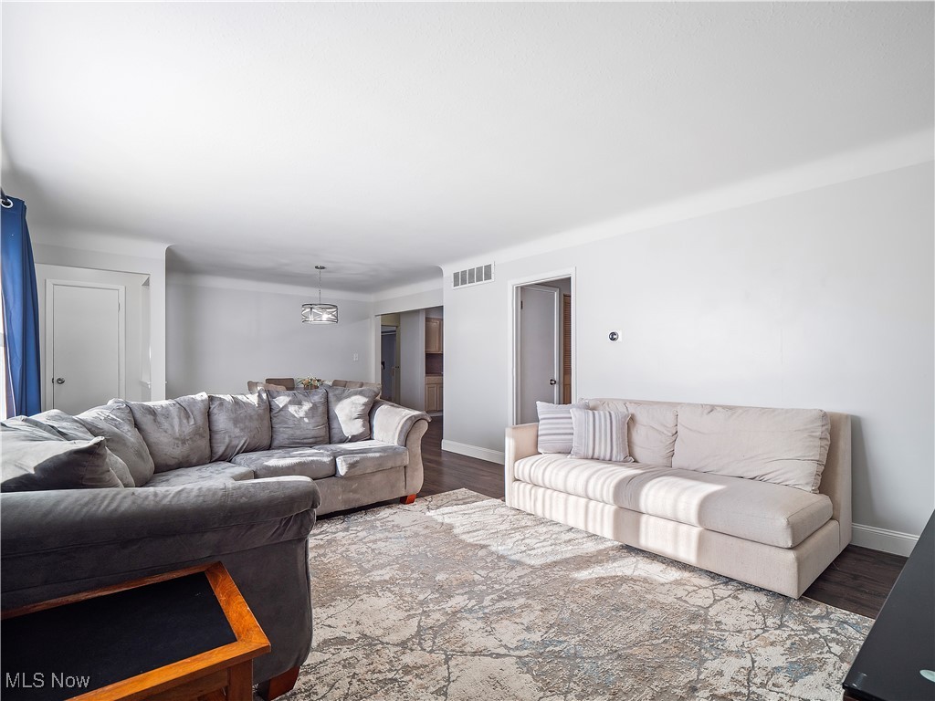 6377 Fairhaven Road Cleveland, OH 44124 - Photo 5 of 33 Living room featuring wood-type flooring