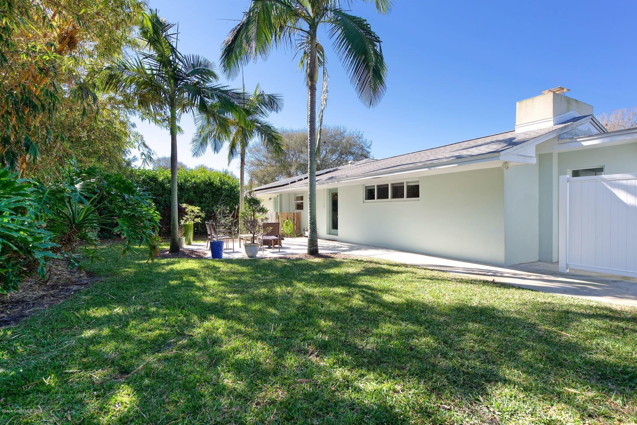 330 Ormond Drive Indialantic, FL 32903 - Photo 34 of 42 Side Yard & Patio