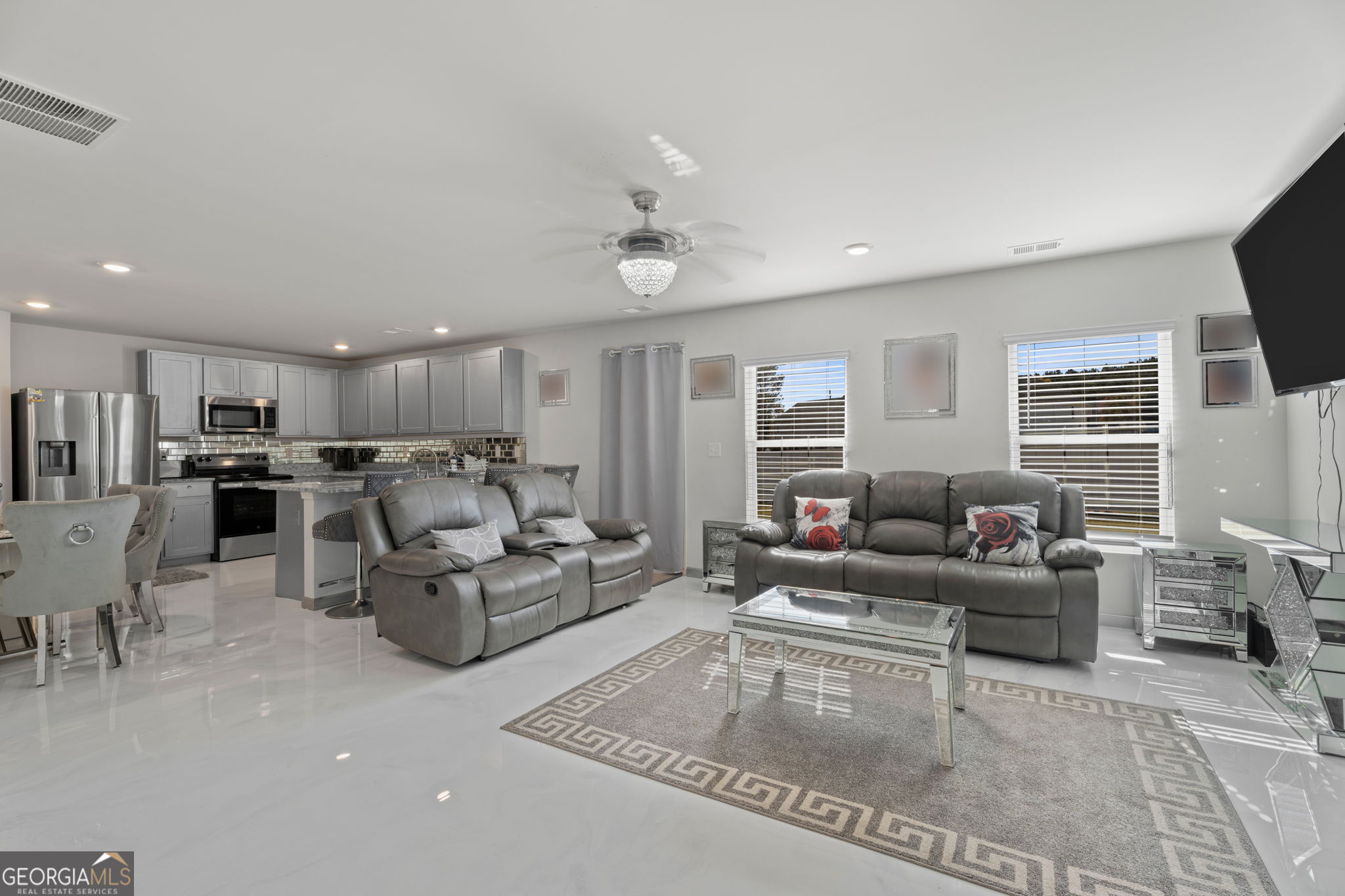 321 Kirt's Ridge Jackson, GA 30233 - Photo 4 of 57 a living room with furniture kitchen view and a window