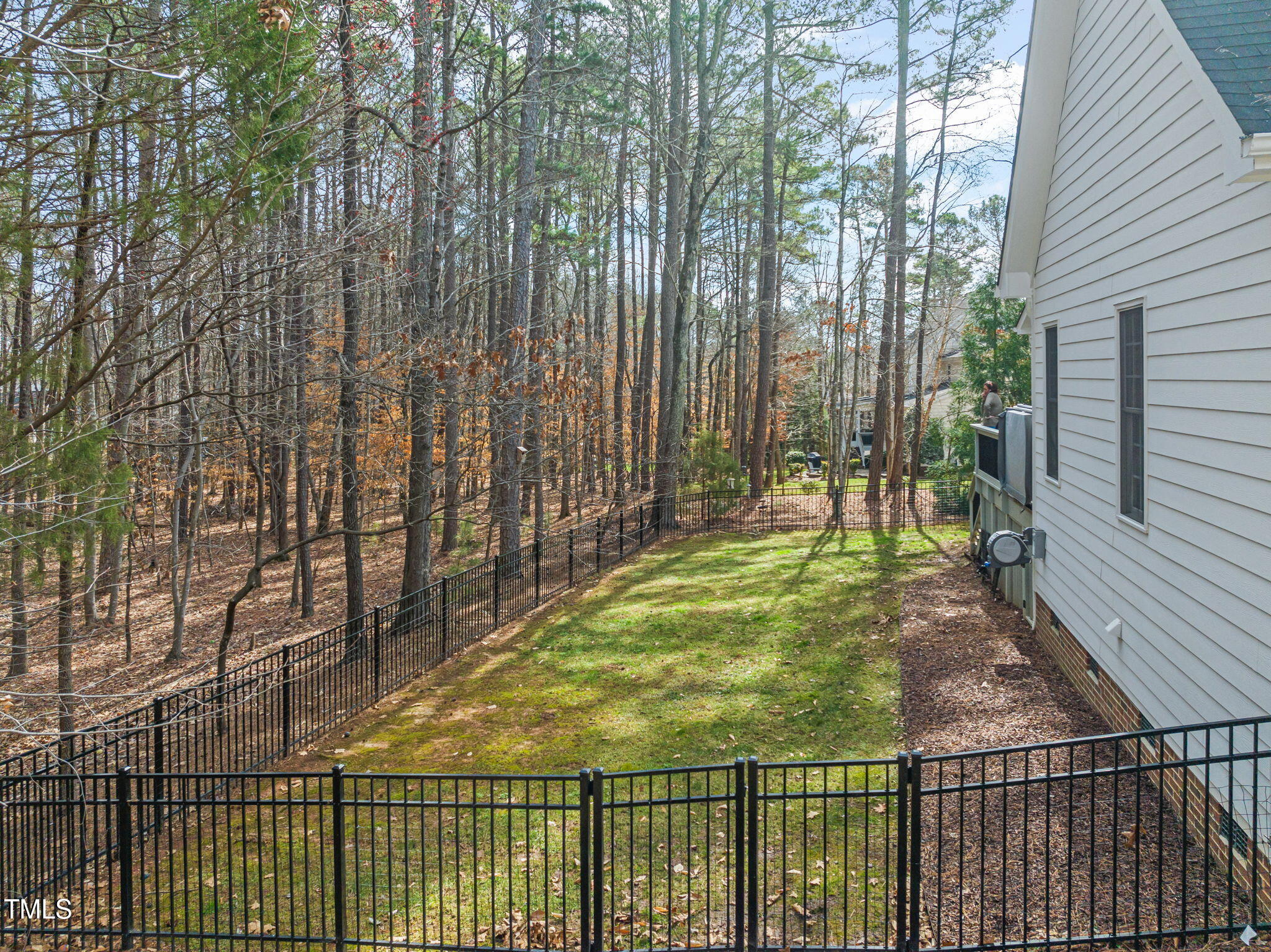 5032 Big Creek Road Raleigh, NC 27613 - Photo 42 of 46 a view of a backyard