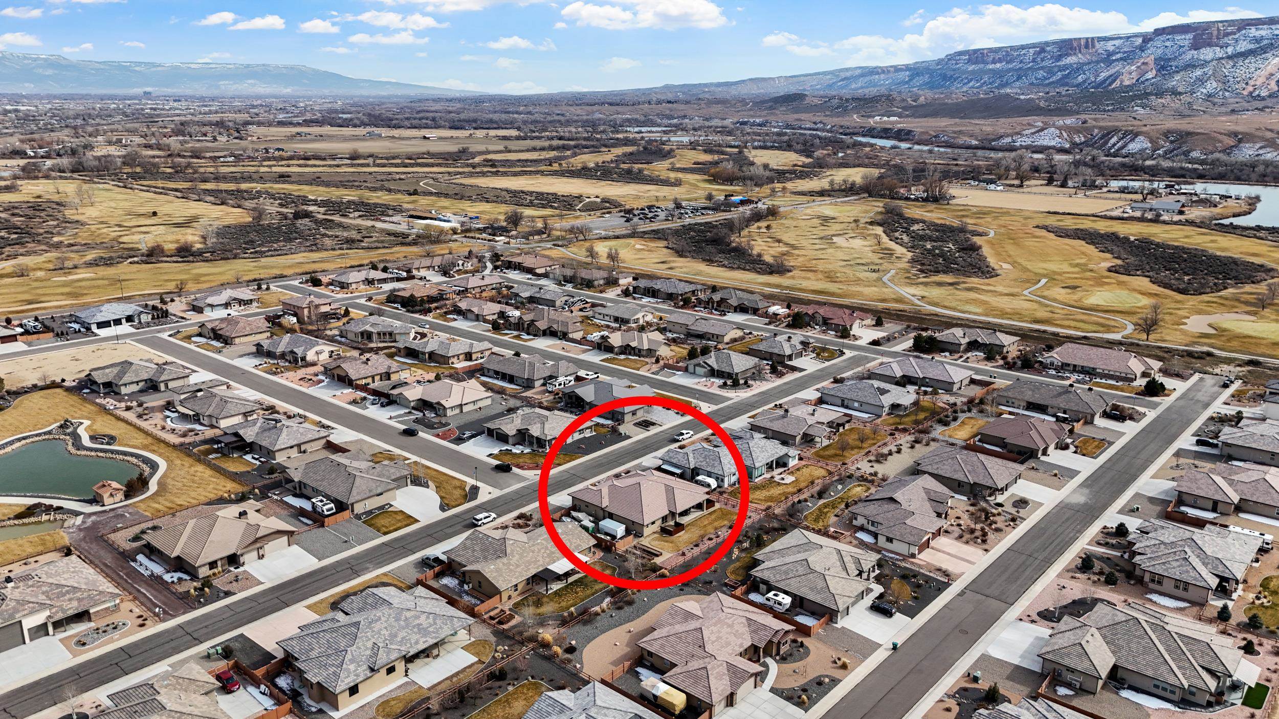 1295 Eagle Way Fruita, CO 81521 - Photo 31 of 36 an aerial view of a city