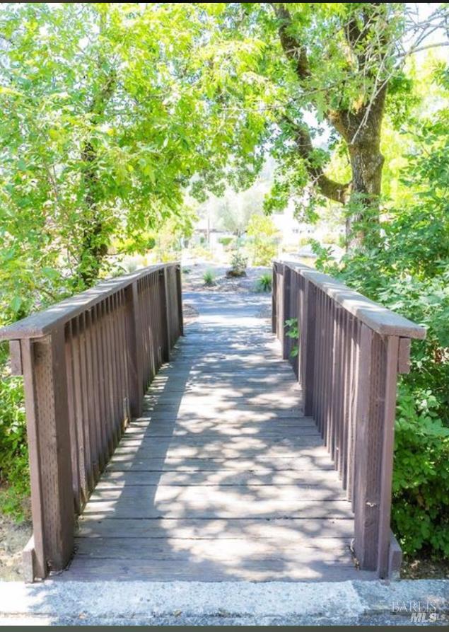 802 Adobe Drive Santa Rosa, CA 95404 - Photo 31 of 32 a view of a pathway of a park with wooden fence