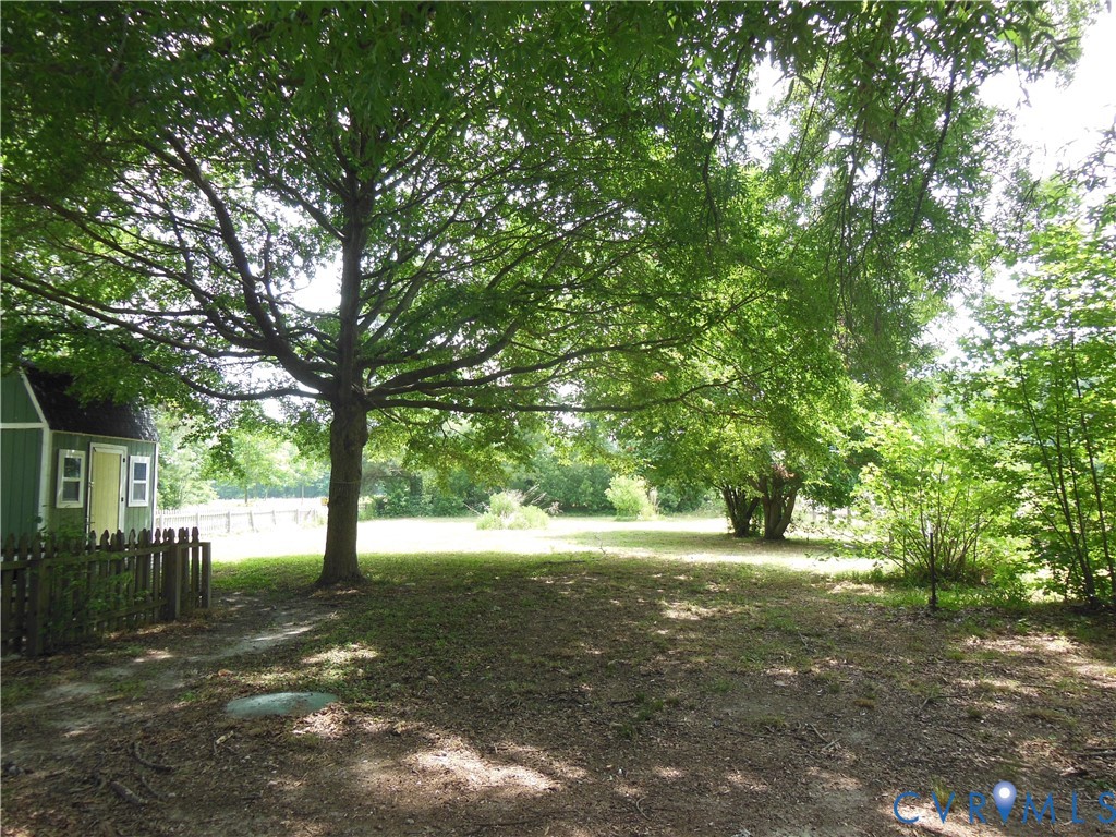 14 Redart Road Hudgins, VA 23076 - Photo 16 of 17 Rear Fenced Yard
