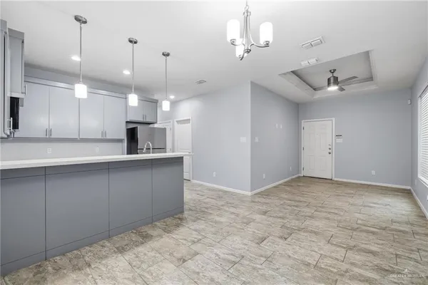 a view of kitchen and window