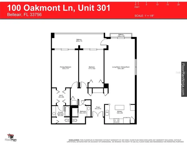 $567,800 | 100 Oakmont Lane, Unit 301, Belleair, FL 33756