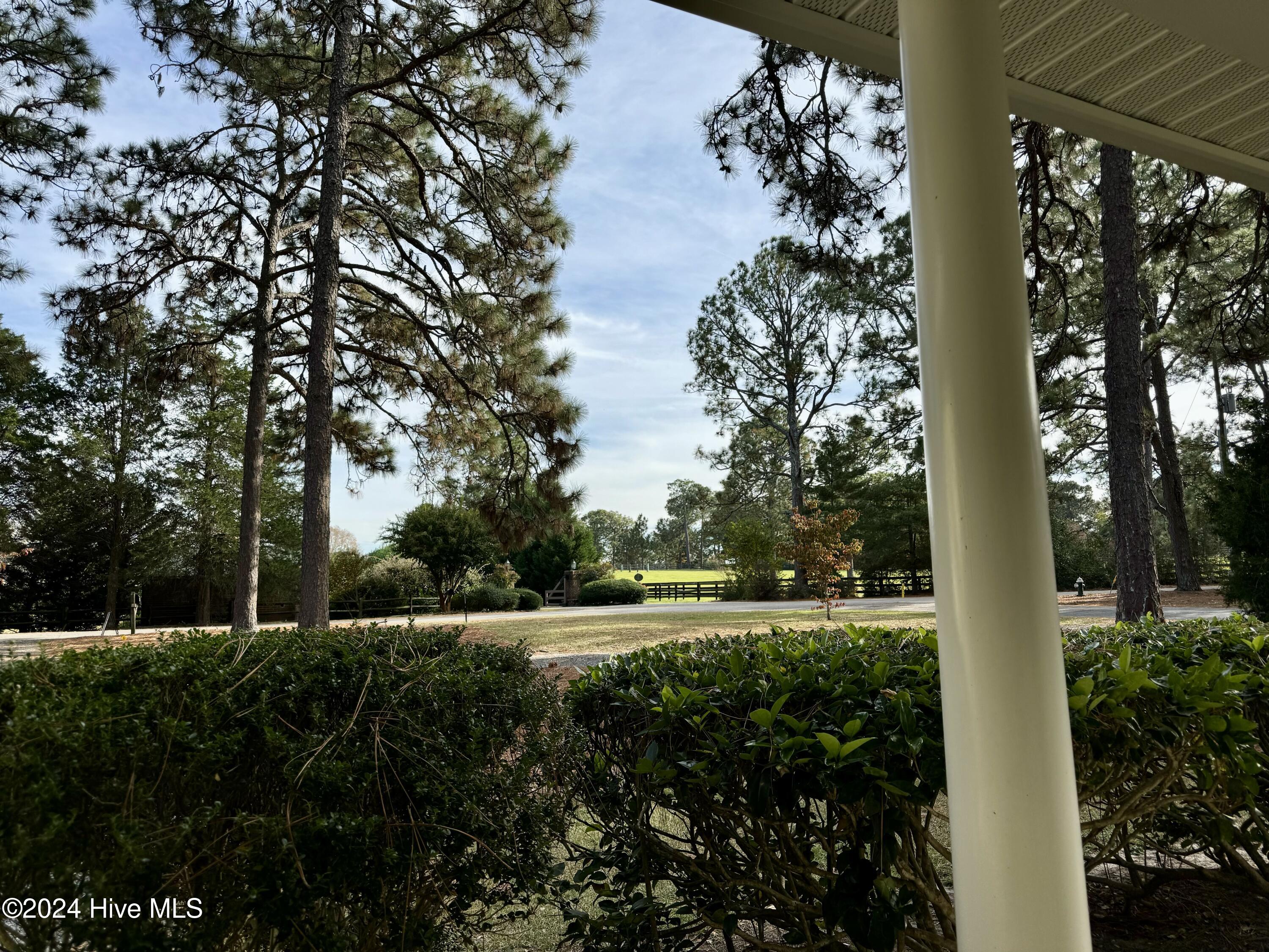 450 Sheldon Road Southern Pines, NC 28387 - Photo 10 of 32 450 Sheldon Rd views off of front porch