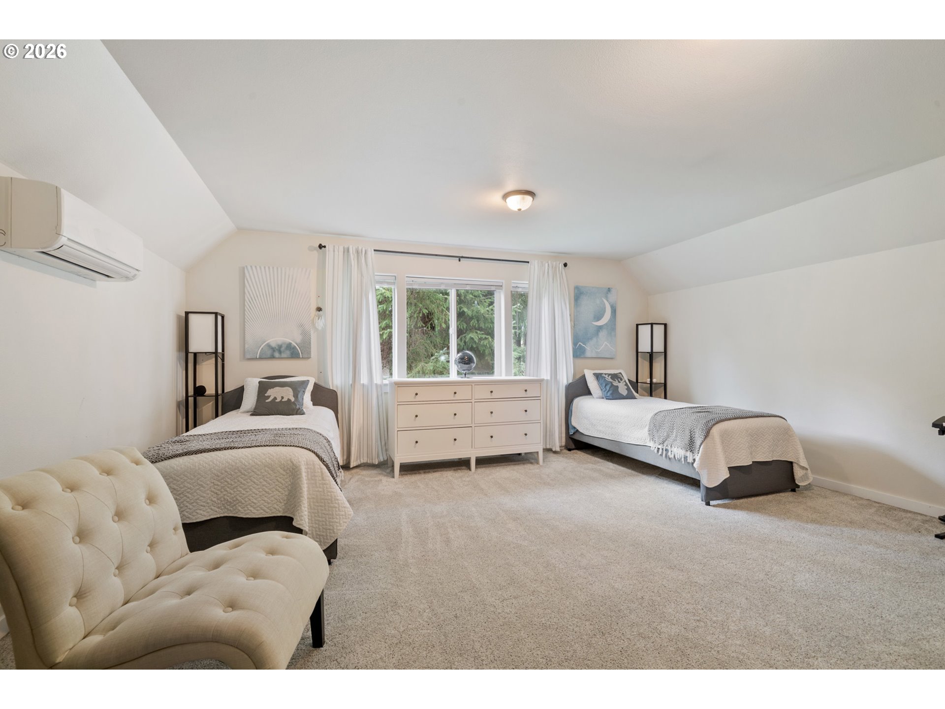 6040 Brickyard Road Tillamook, OR 97141 - Photo 29 of 41 a bedroom with furniture and a couch