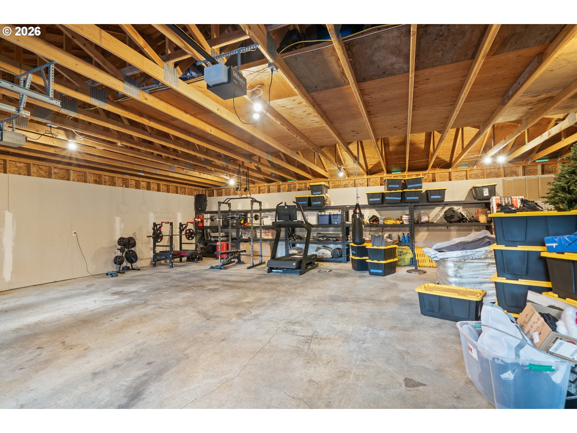 6040 Brickyard Road Tillamook, OR 97141 - Photo 32 of 41 a view of a garage with storage