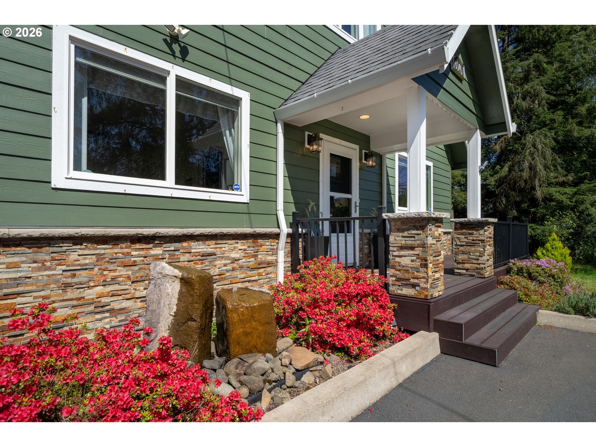 6040 Brickyard Road Tillamook, OR 97141 - Photo 4 of 41 a view of a porch with seating space