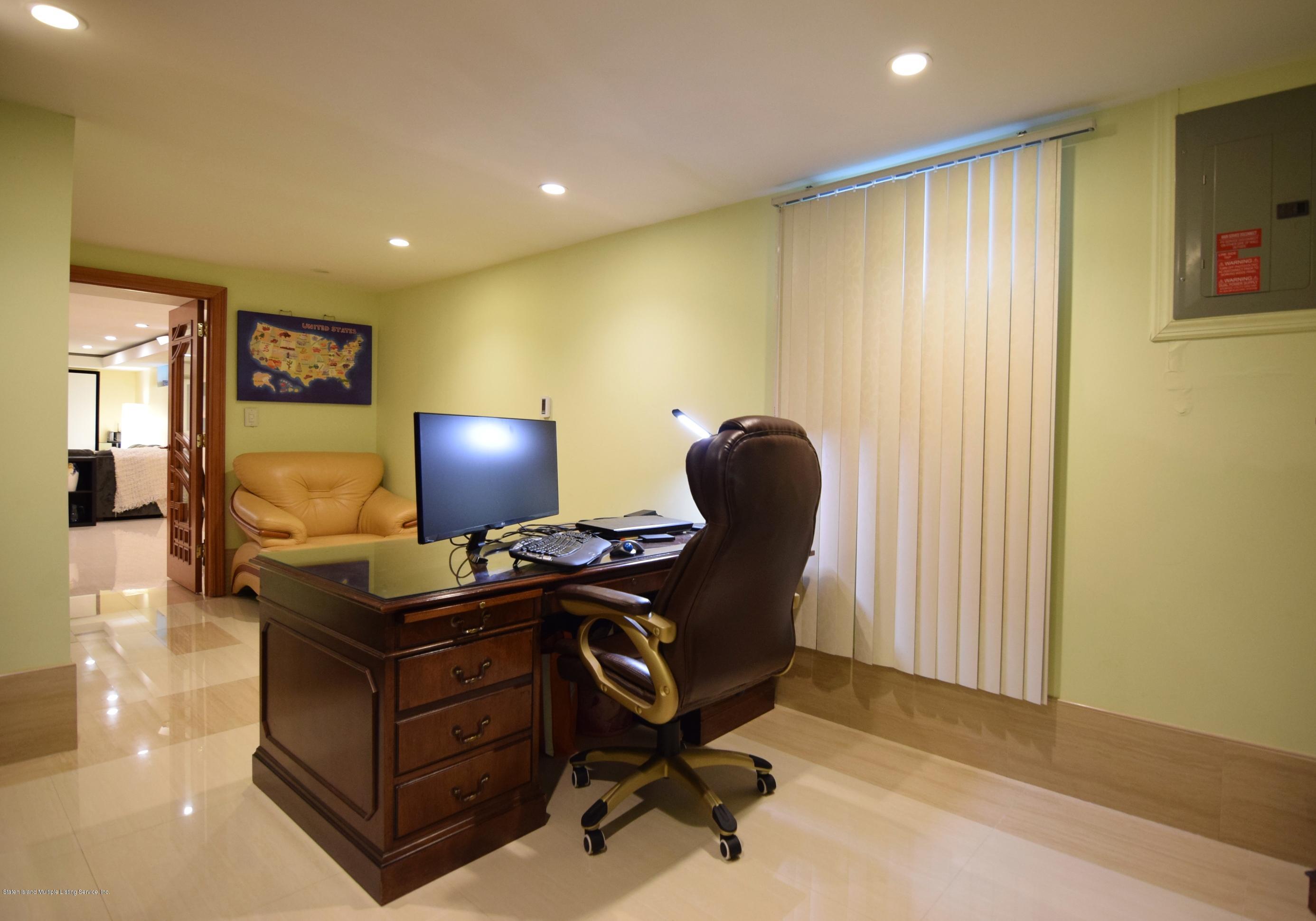 549 Mill Road Staten Island, NY 10306 - Photo 40 of 47 (40) Basement Office or Bedroom 4
