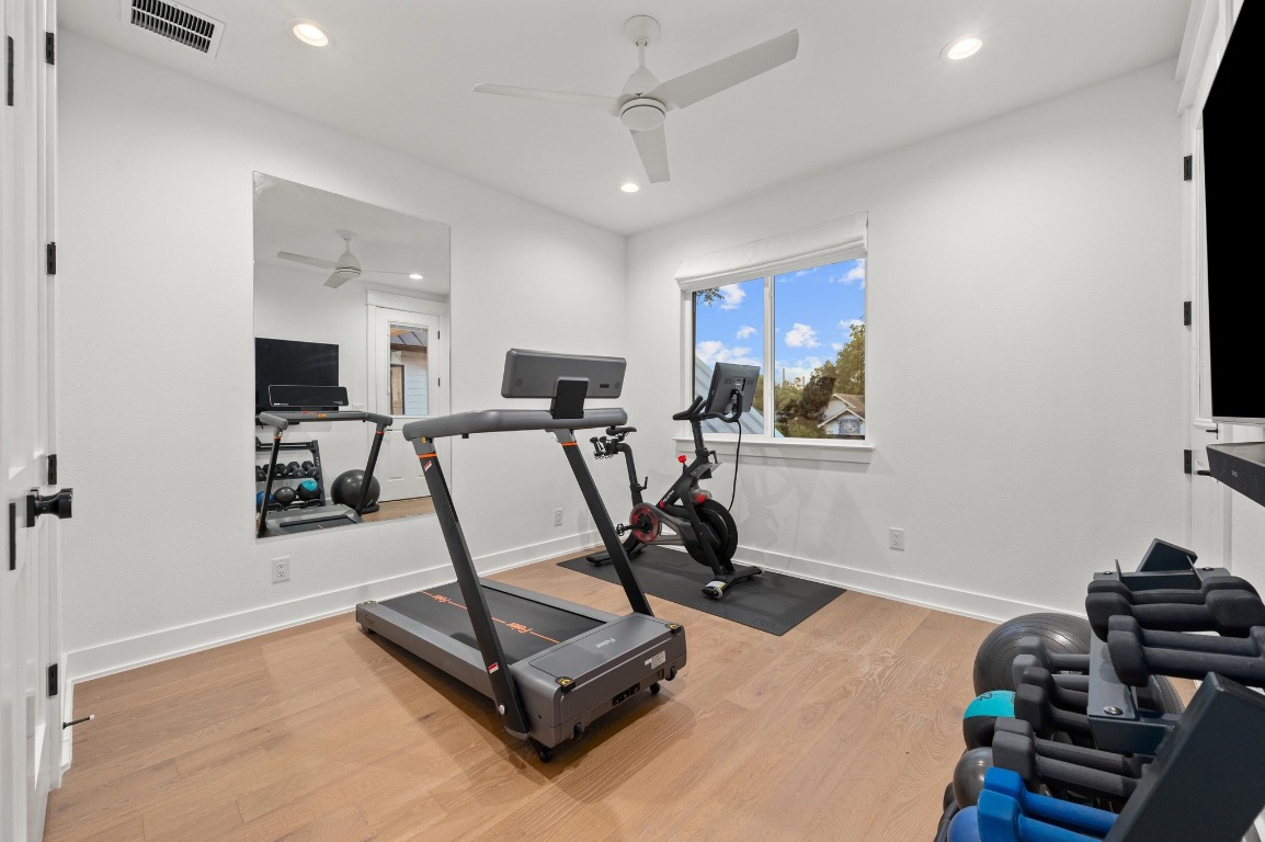 2104 East 2nd Street, Unit 1 Austin, TX 78702 - Photo 20 of 39 a view of a room with gym equipment