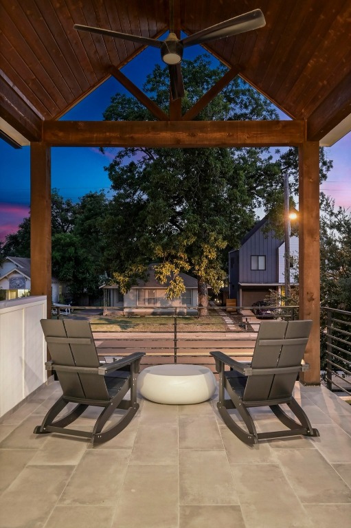 2104 East 2nd Street, Unit 1 Austin, TX 78702 - Photo 22 of 39 a swimming pool with outdoor seating and patio