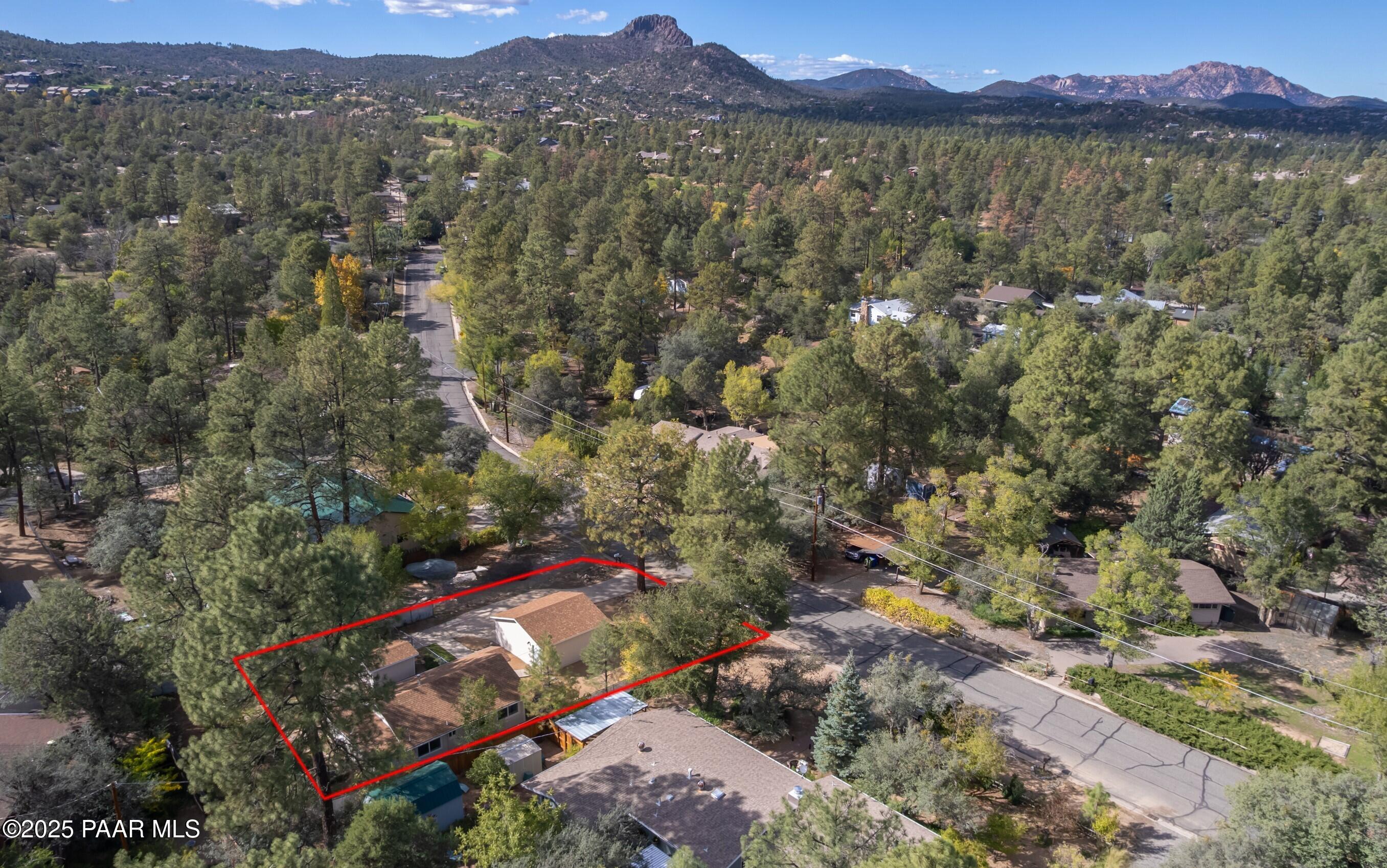 1229 Linden Road Prescott, AZ 86303 - Photo 2 of 30 Aerial