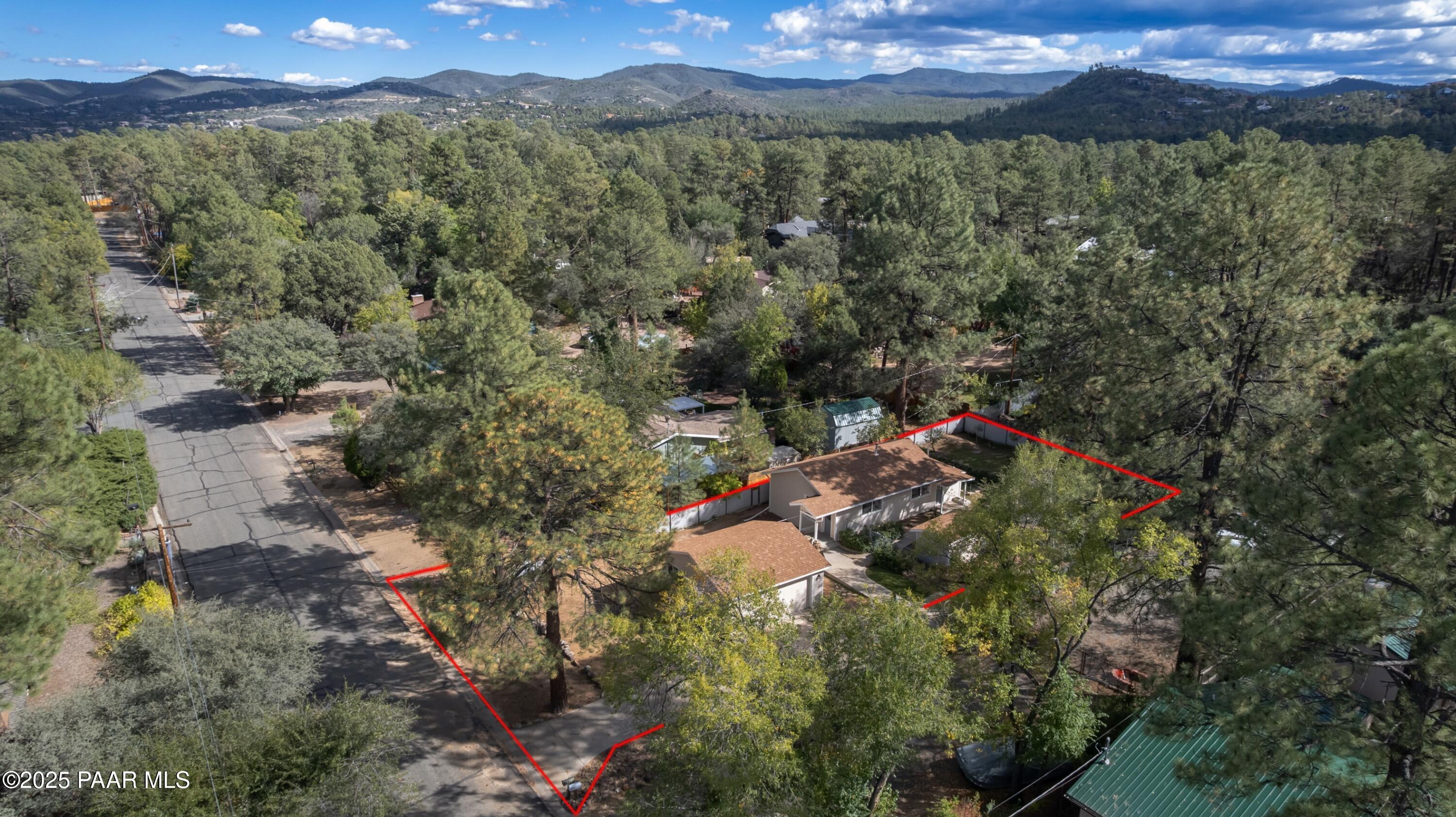 1229 Linden Road Prescott, AZ 86303 - Photo 28 of 30 Aerial