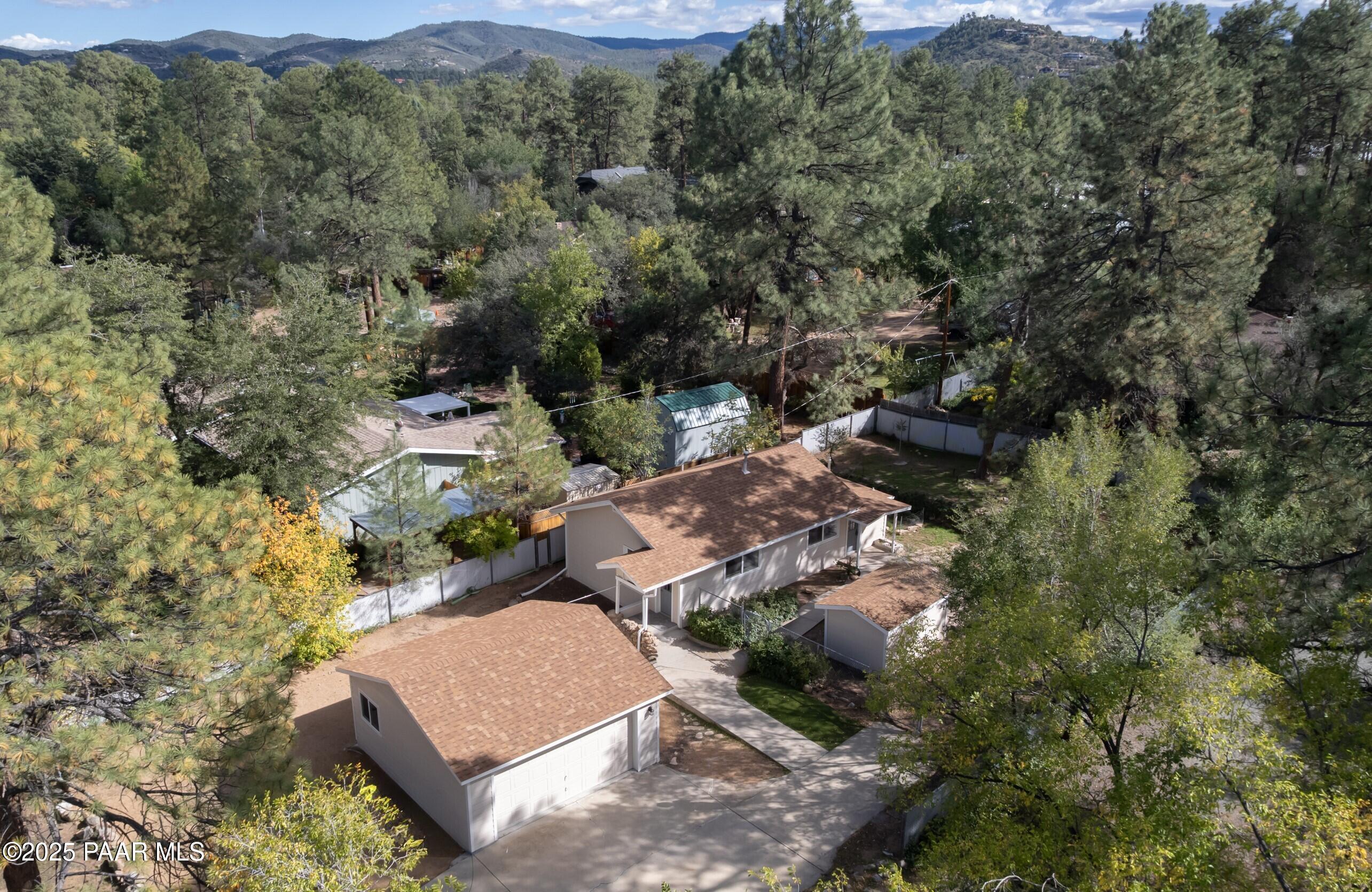 1229 Linden Road Prescott, AZ 86303 - Photo 30 of 30 Aerial