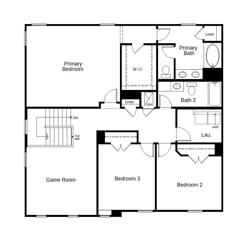 2503 Spruce Hl Road Beasley, TX 77417 - Photo 25 of 25 This floor plan features 3 bedrooms, 2 full baths, 1 half bath, and over 2,400 square feet of living space.