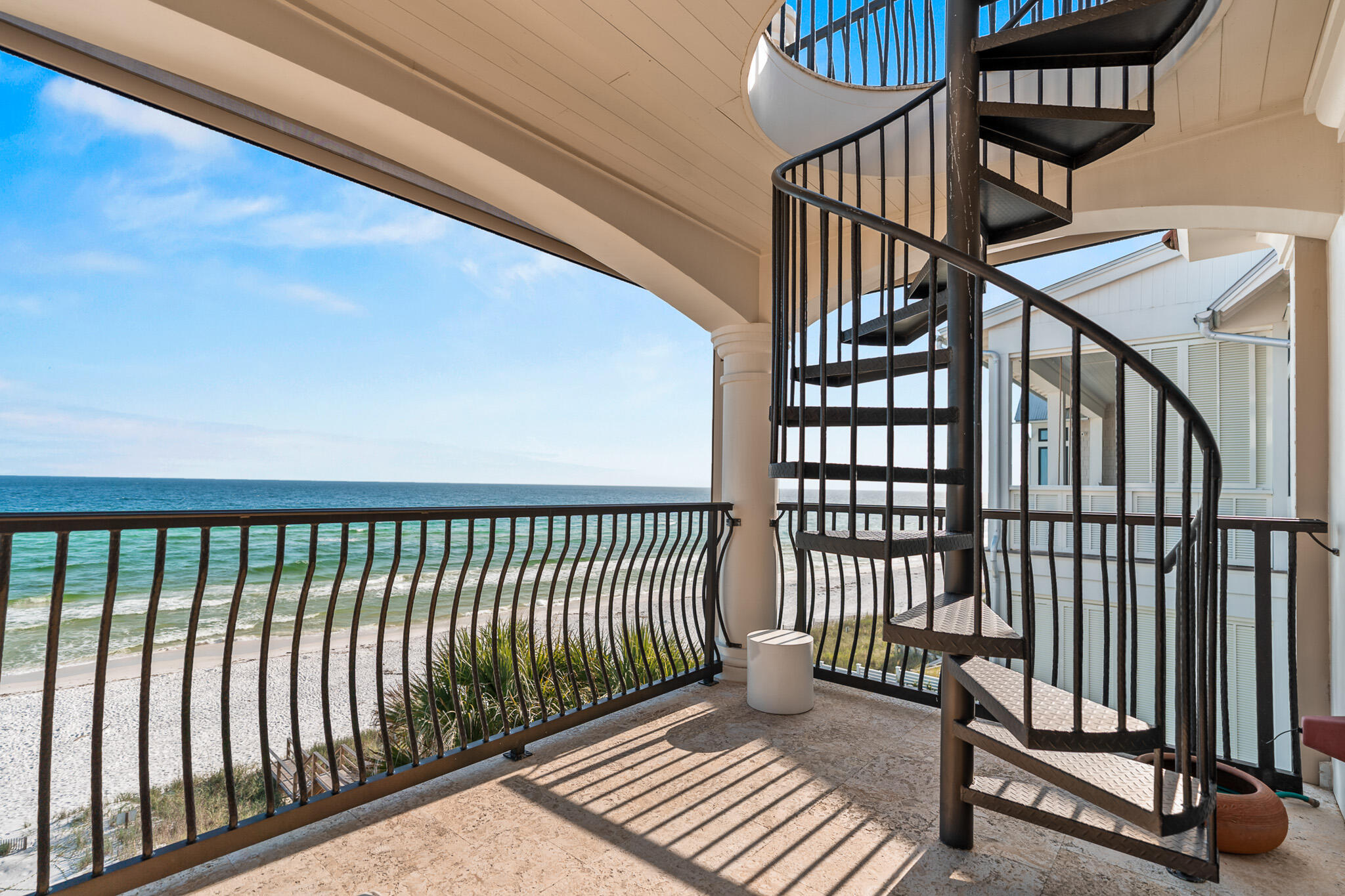 756 Blue Mountain Road Santa Rosa Beach, FL 32459 - Photo 36 of 86 a view of balcony with wooden floor