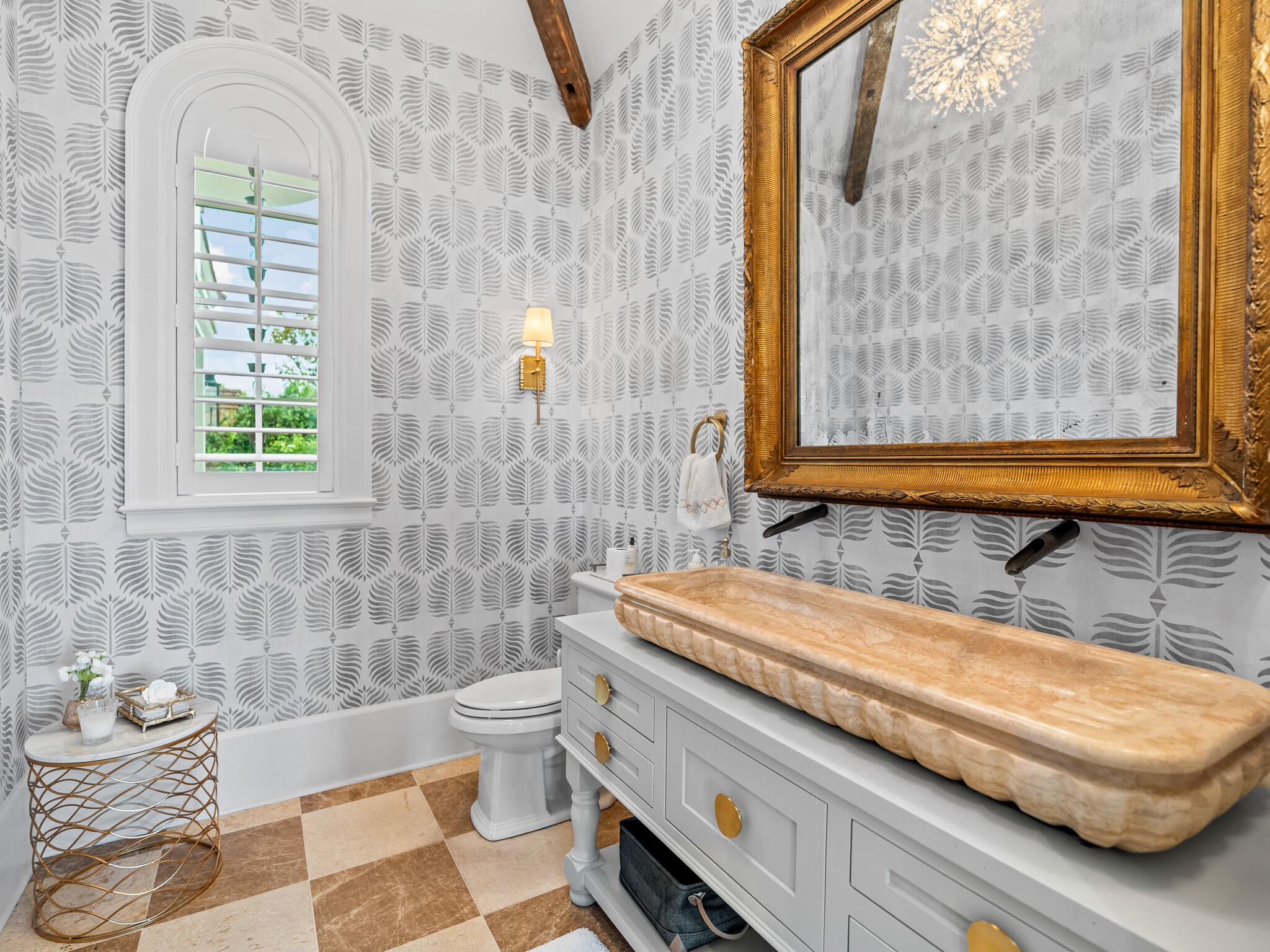 756 Blue Mountain Road Santa Rosa Beach, FL 32459 - Photo 62 of 86 a bathroom with a sink a toilet and tub