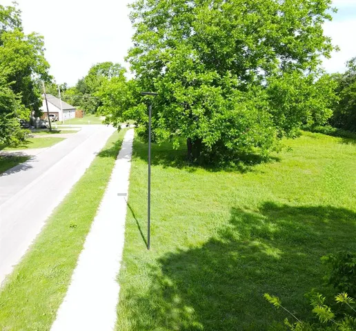 a view of an outdoor space with a lake view