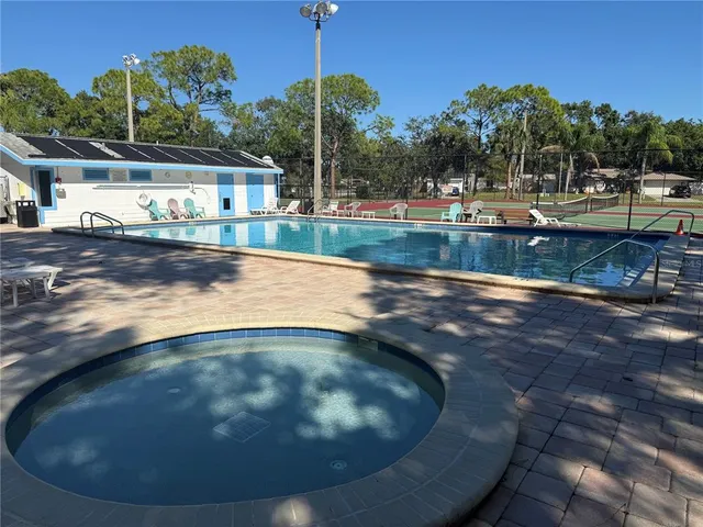 a view of a tennis court