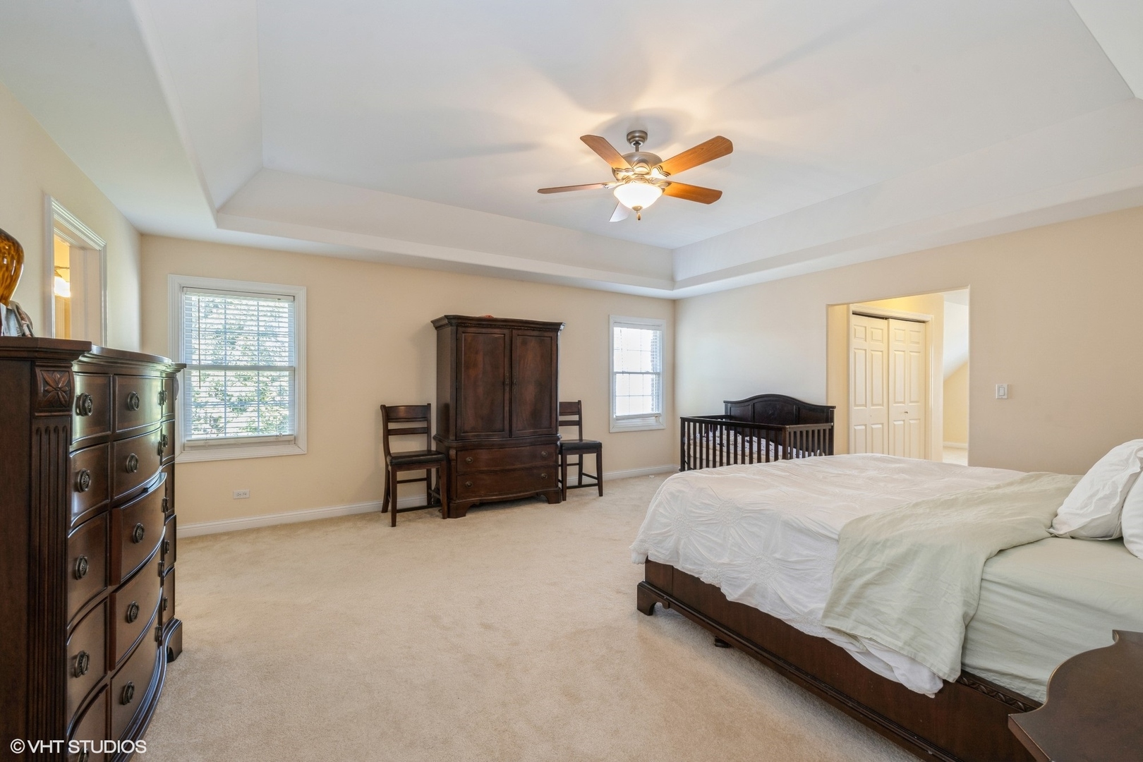 972 Spring Road Elmhurst, IL 60126 - Photo 15 of 30 a bedroom with a bed dresser and a chair